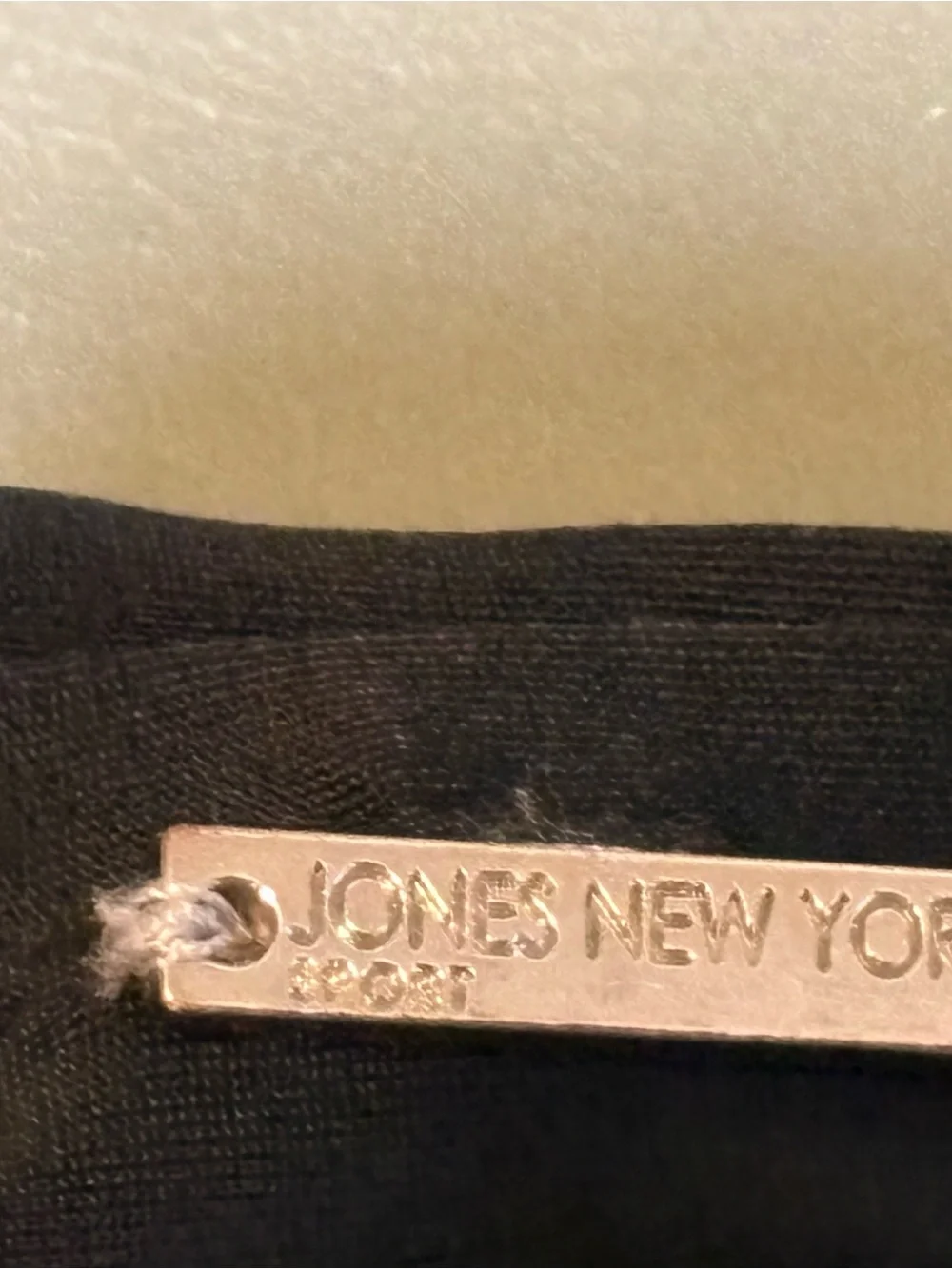 Jones New York Black Bikini Bottoms - Classic Fit